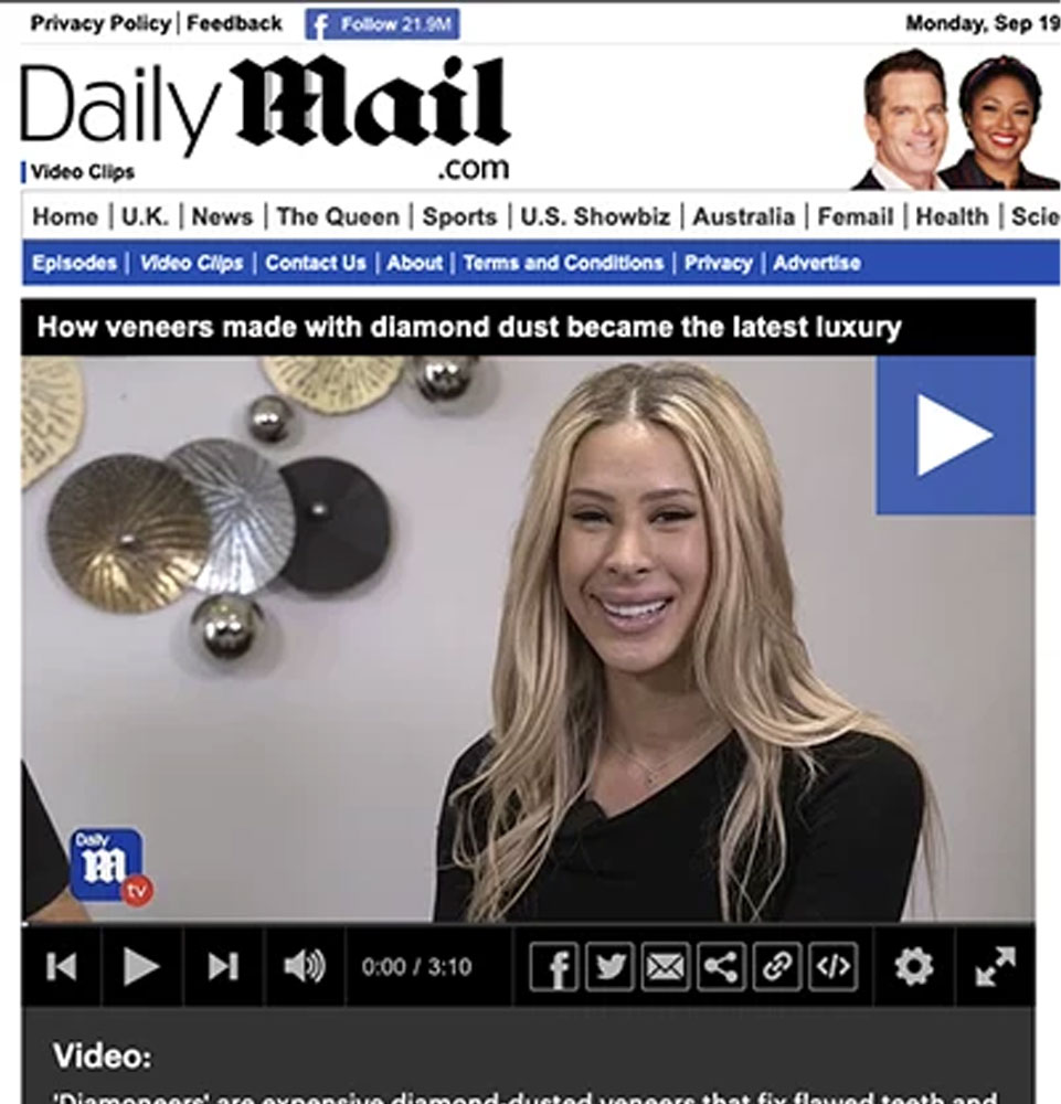 Daily Mail TV feature