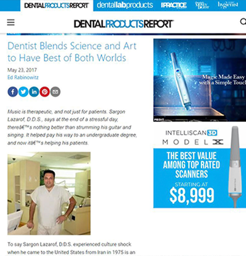 Dental Products Report feature